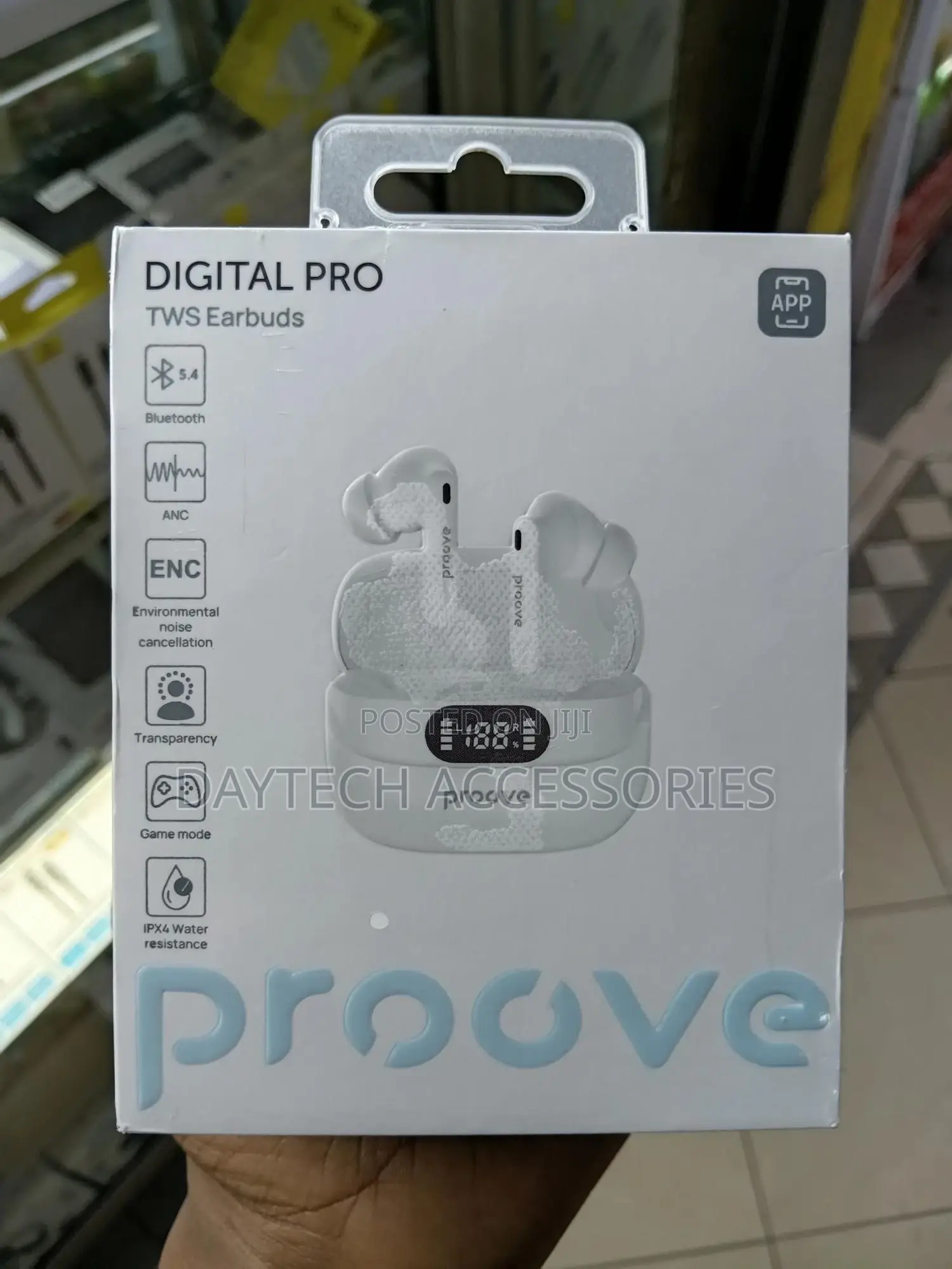 Proove Digital Pro TWS Earphones With Anc – White