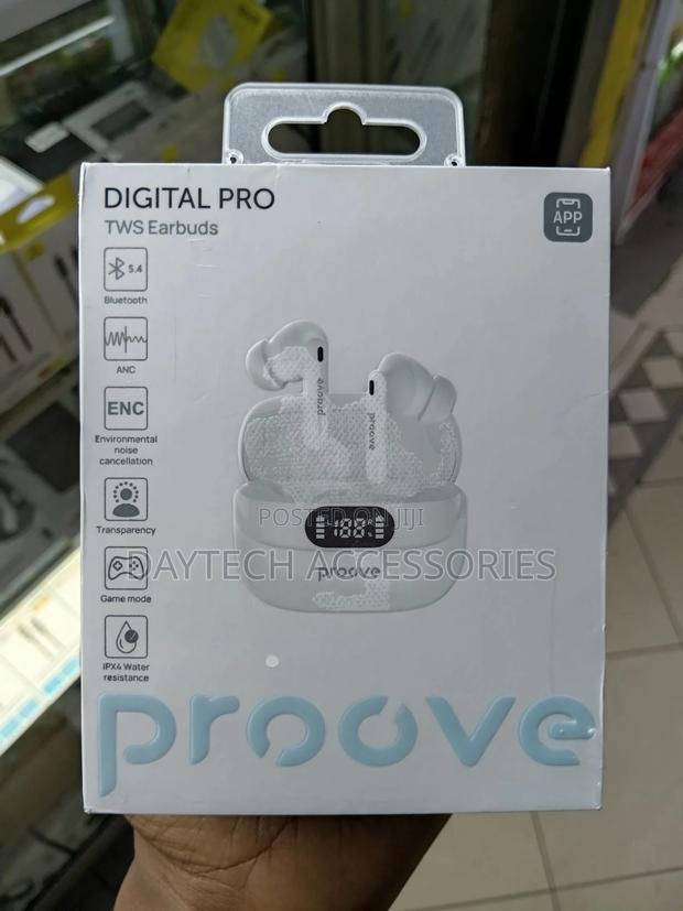 Proove Digital Pro TWS Earphones With Anc – White