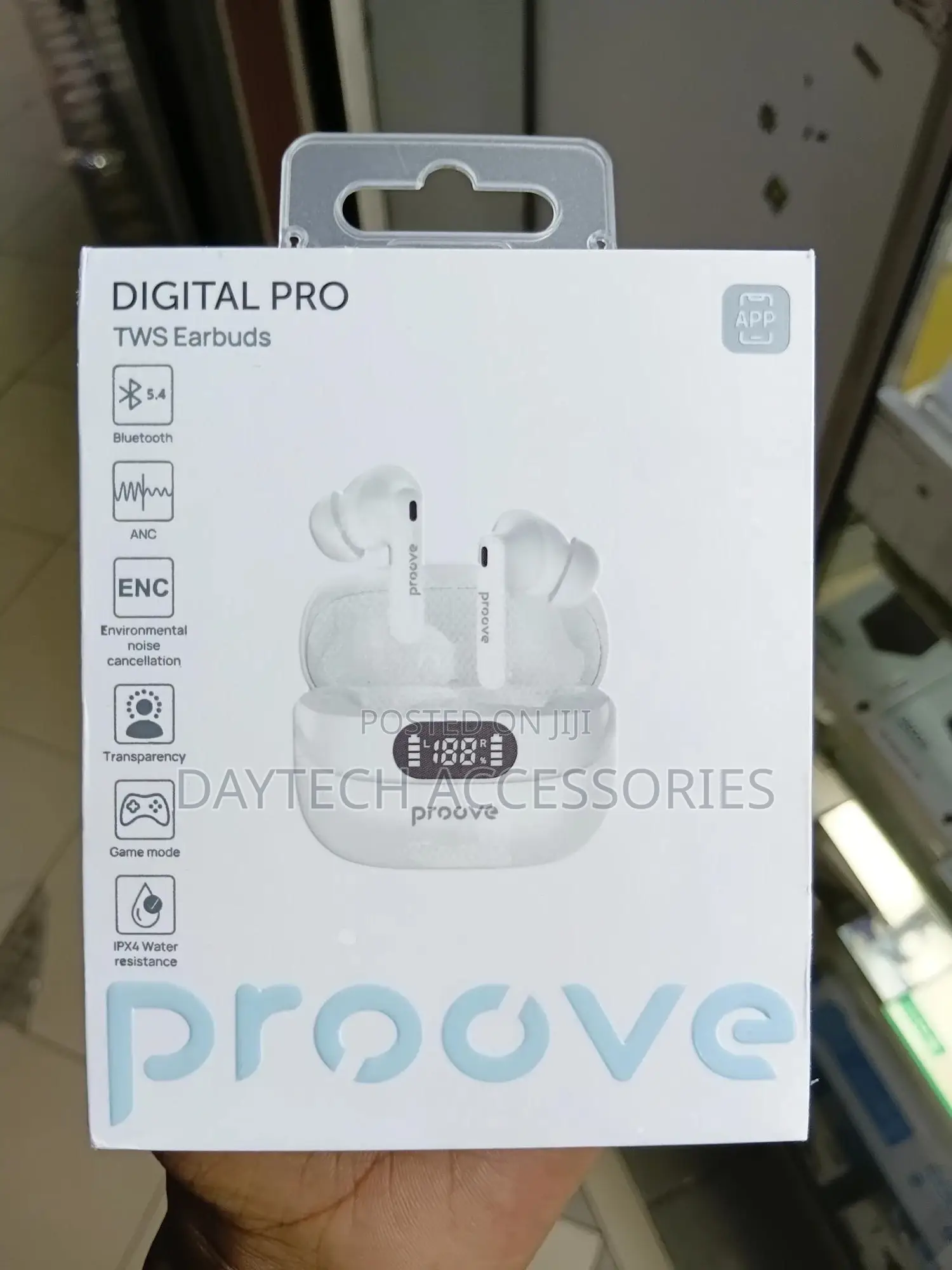 Proove Digital Pro TWS Earphones With Anc – White