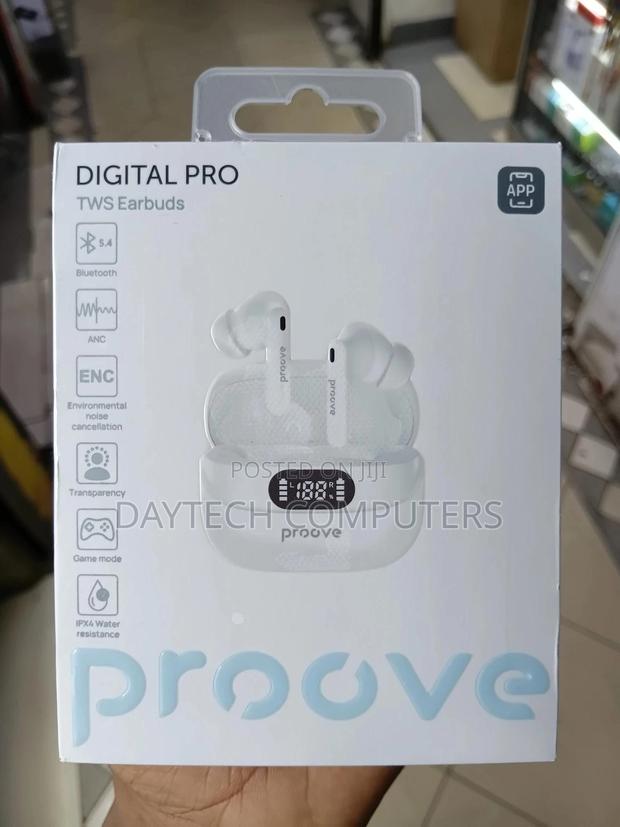 Wireless Headphones Proove Digital Pro TWS With Anc (App) White - main view