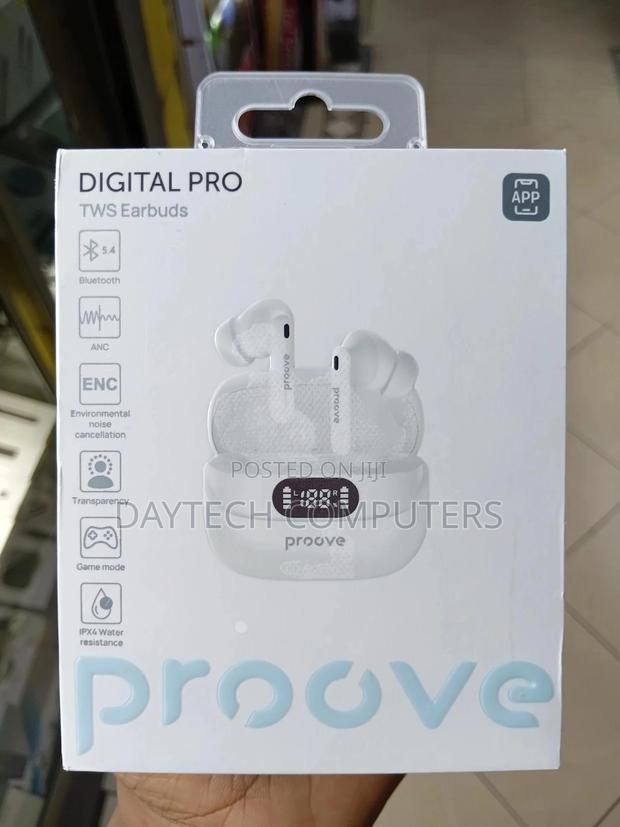 Wireless Headphones Proove Digital Pro TWS With Anc (App) White - thumbnail 2