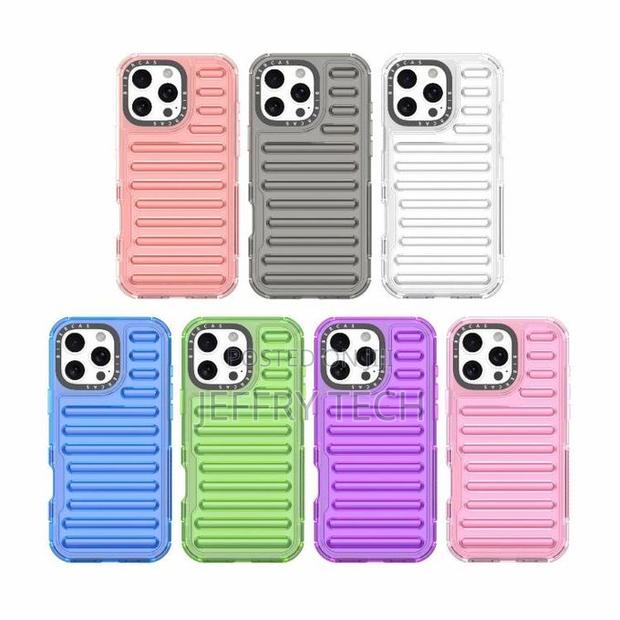 Hard Bumper Tracks Case for iPhone 12,13,14 , 15 16 Pro Max - main view