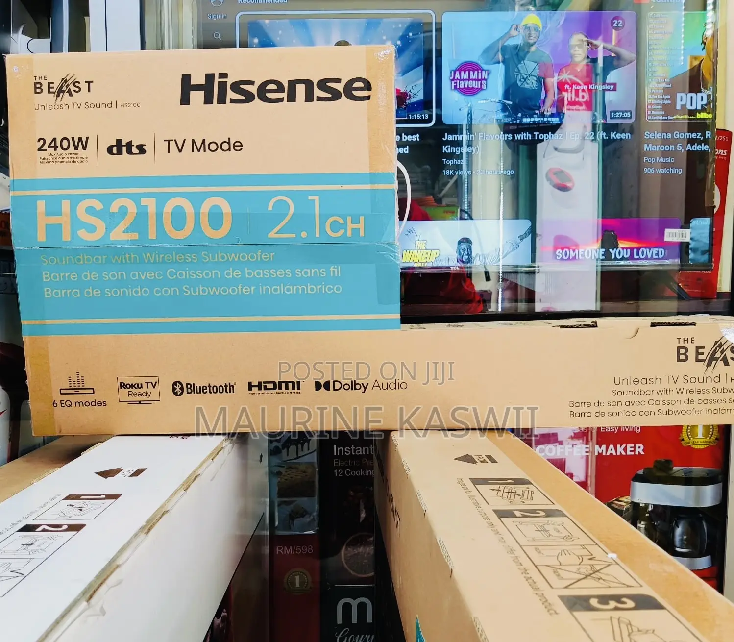Hisense 240watts Beast Sound Bar -Hs 2100