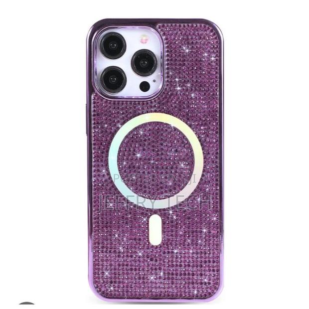 Magsafe Sparkly Diamond Case for iPhone 12,13,14,15 - thumbnail 2