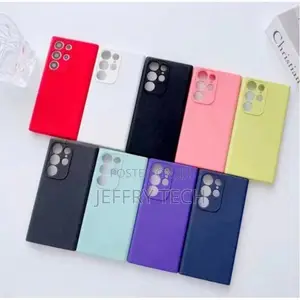 Quality Hard Silicone Case for Samsung Galaxy S21,S22,S23,S24,S25