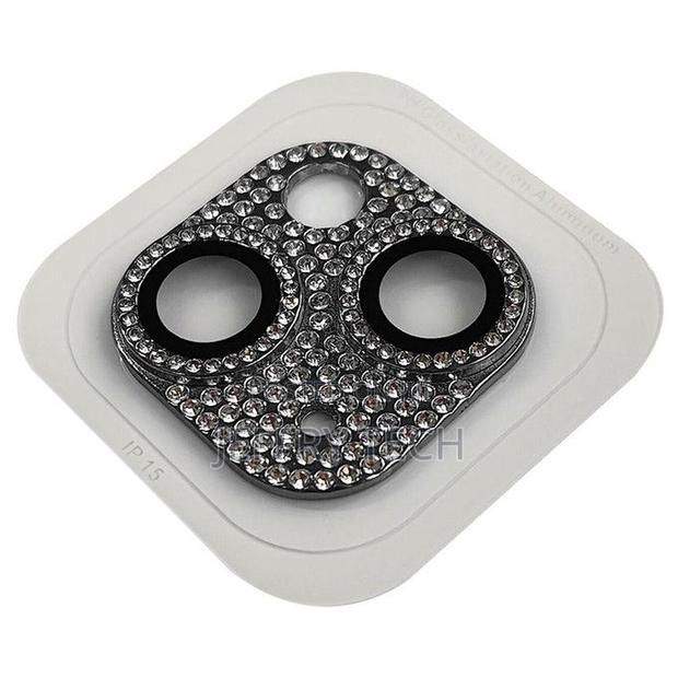 Sparkly Rhinestones Full Coverage Lens for iPhone 15and15plus, 14and14 - main view