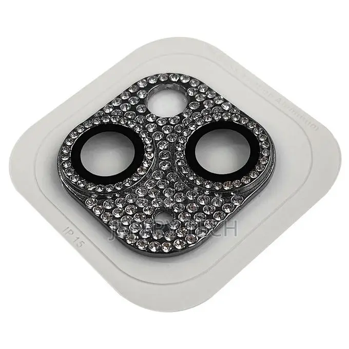 Sparkly Rhinestones Full Coverage Lens for iPhone 15and15plus, 14and14