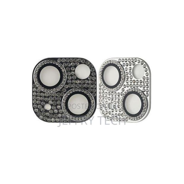 Sparkly Rhinestones Full Coverage Lens for iPhone 15and15plus, 14and14 - thumbnail 3