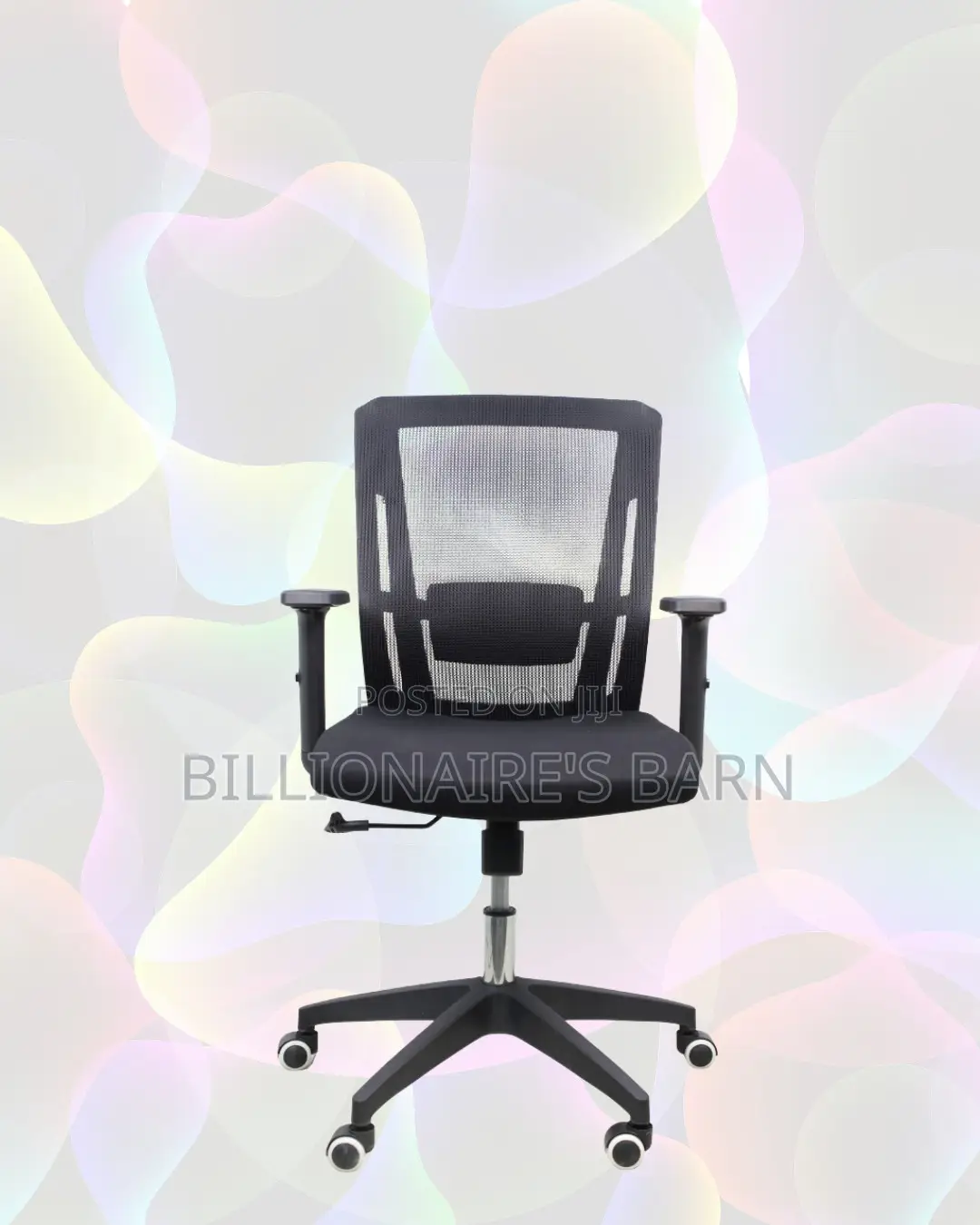 Barn Origin Office Chair Mid-Back Nylon Base • Smooth Movement