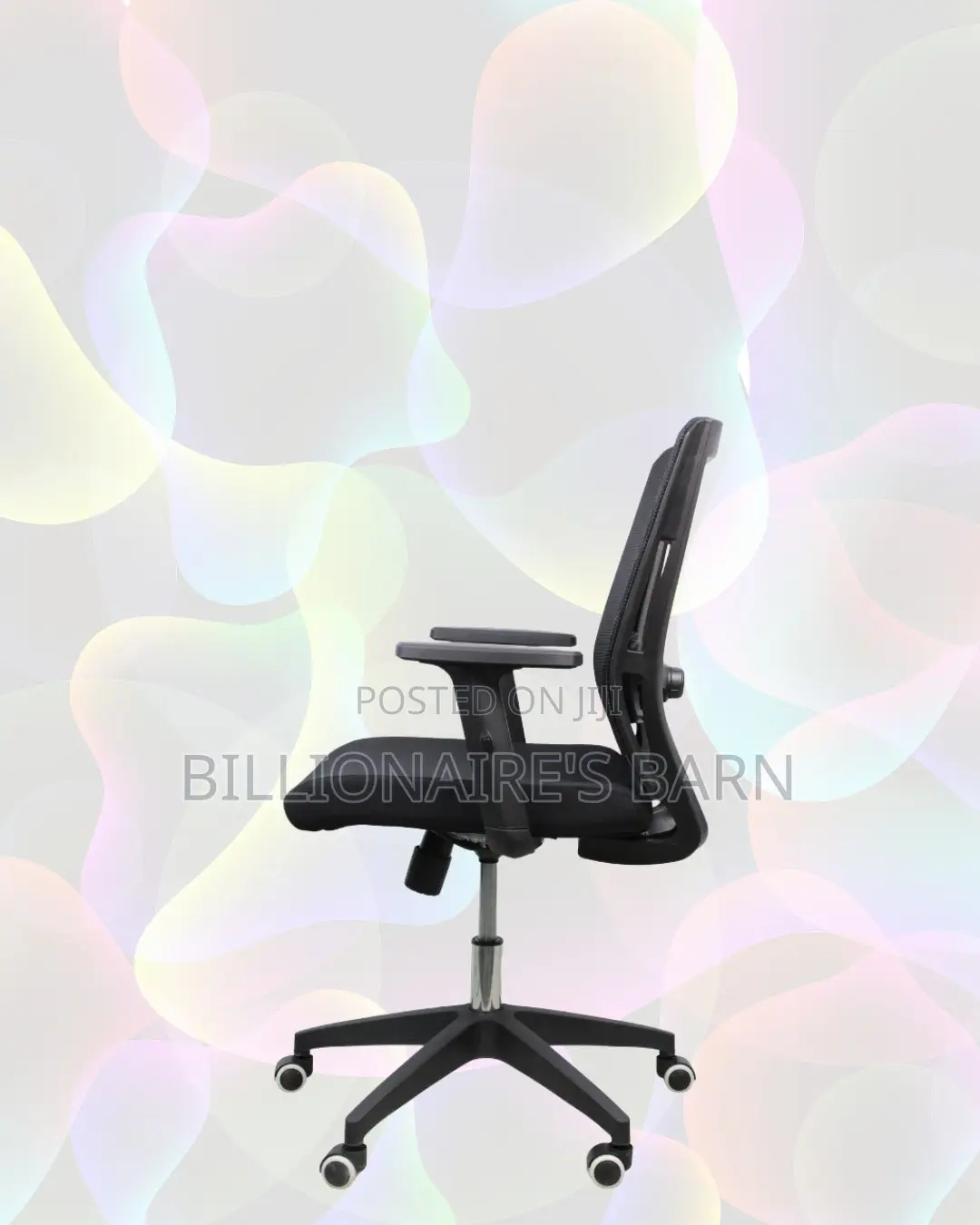 Barn Origin Office Chair Mid-Back Nylon Base • Smooth Movement