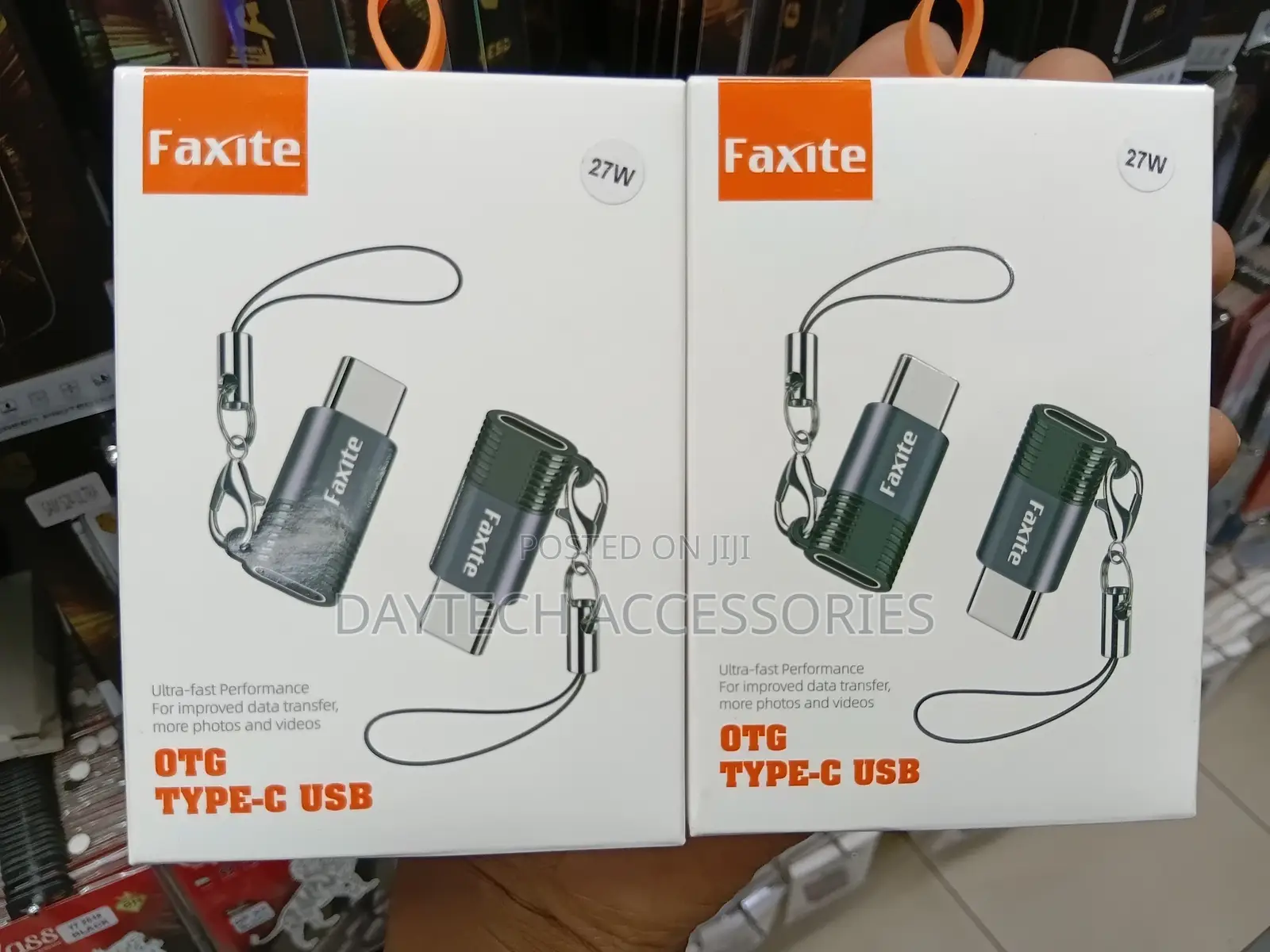 Faxlite Usb C Male to Type C Female Adapter
