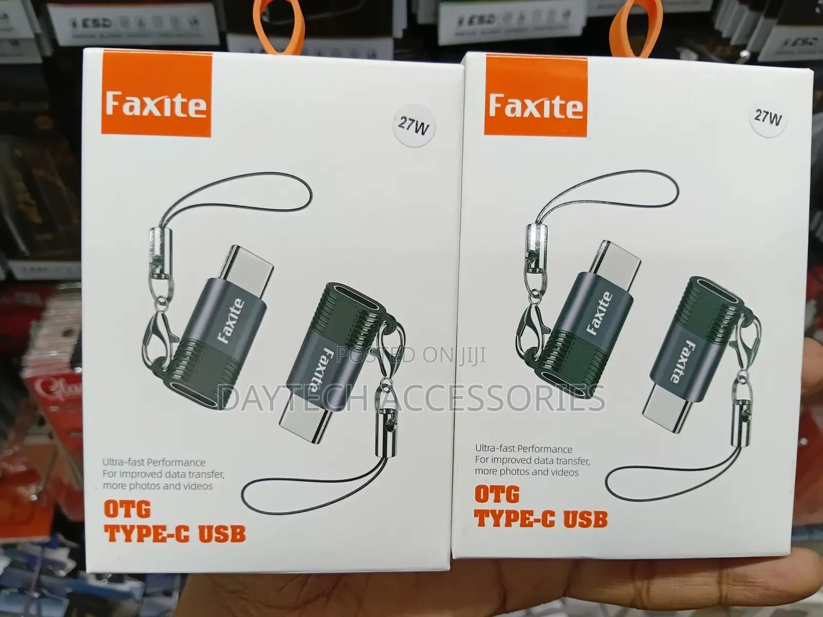 Faxlite Usb C Male to Type C Female Adapter