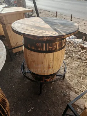 Brand New Club Barrel Table