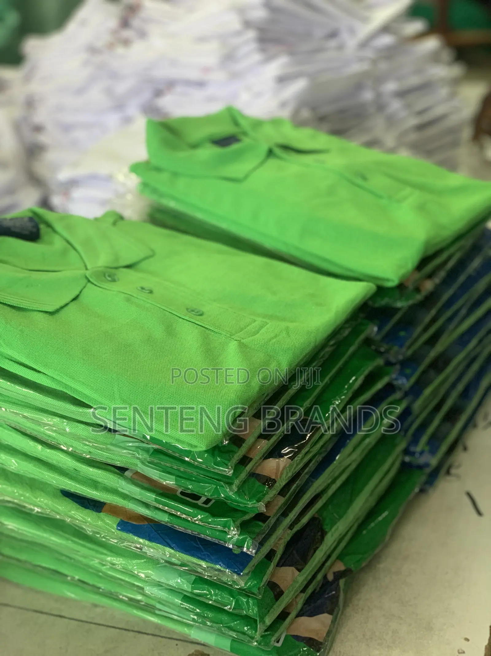 Safaricom Green Polo Tshirts