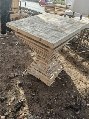 Wooden Diamond Bar/Club Table