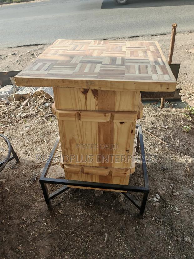 Wooden Bar Table - main view