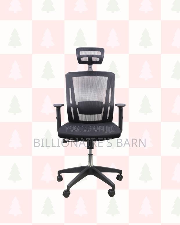 Ergonomic Mesh Task Chair for Work | Easy Adjustments. - thumbnail 4