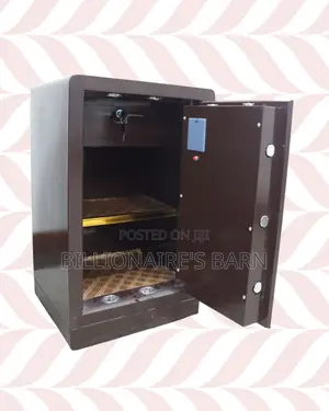 Fireproof Biometric Safe 60kg — Strong Security, Steel Body Build