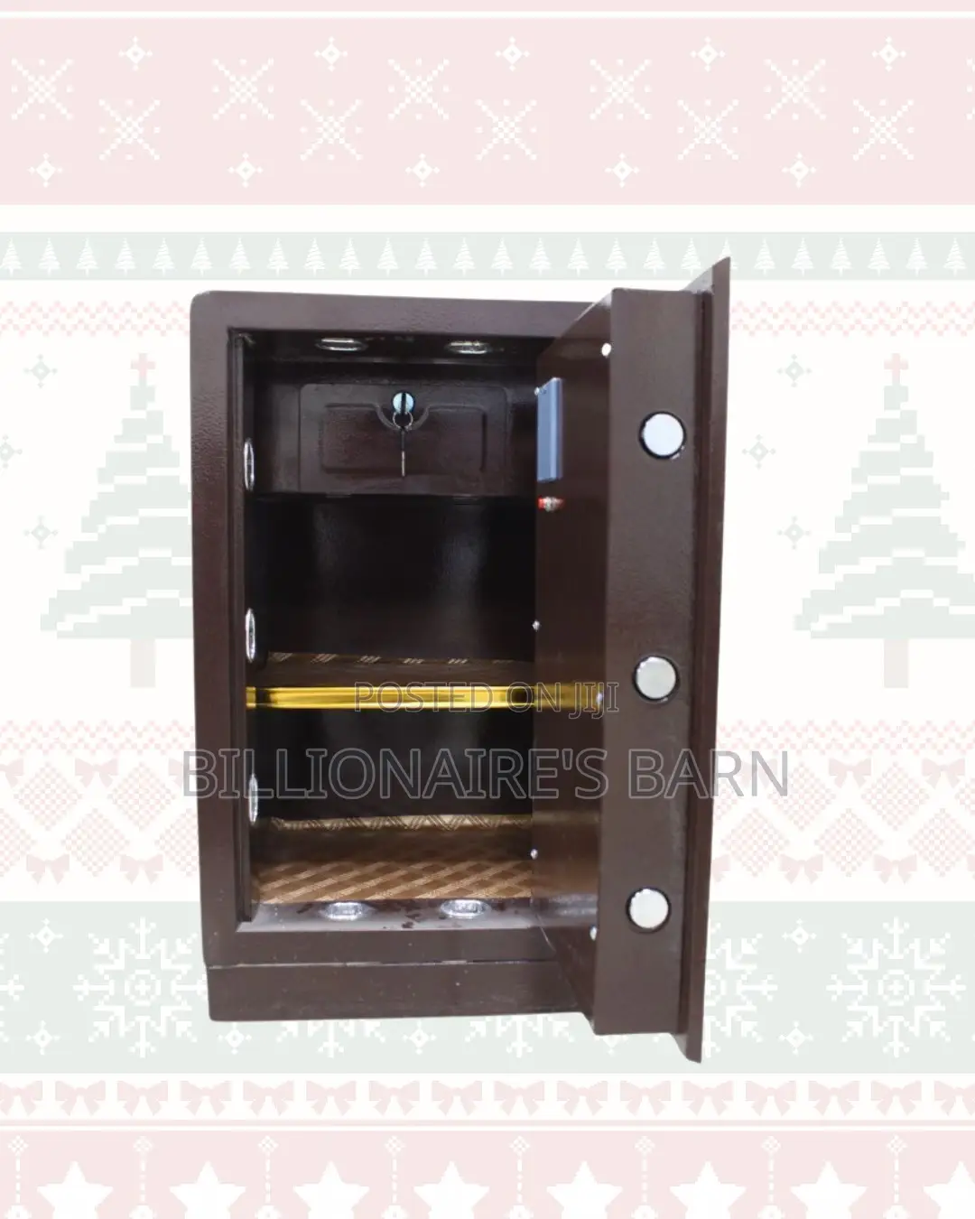Fireproof Biometric Safe 70kg • Quick Access, Programmable Keypad