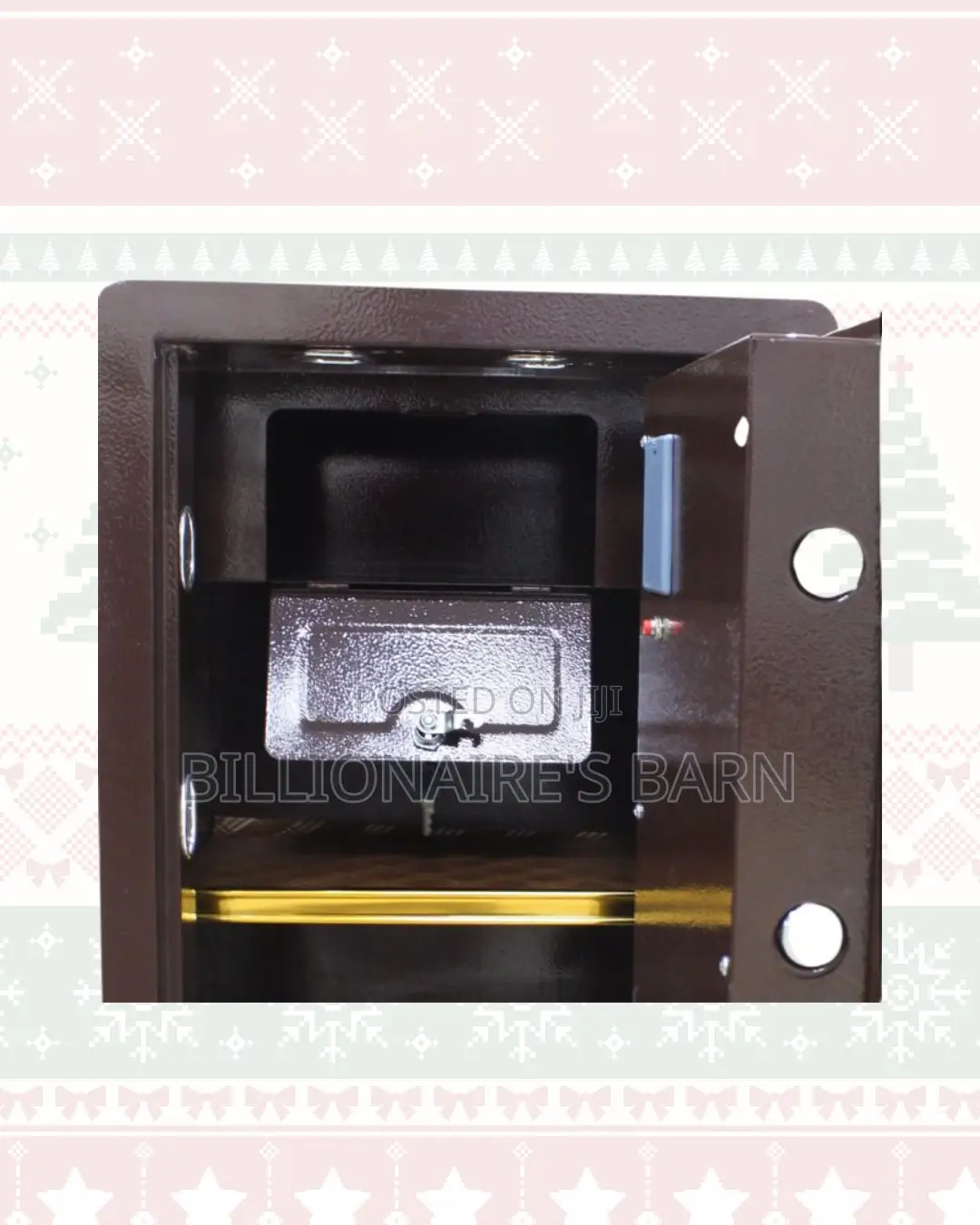 Fireproof Biometric Safe 70kg • Quick Access, Programmable Keypad
