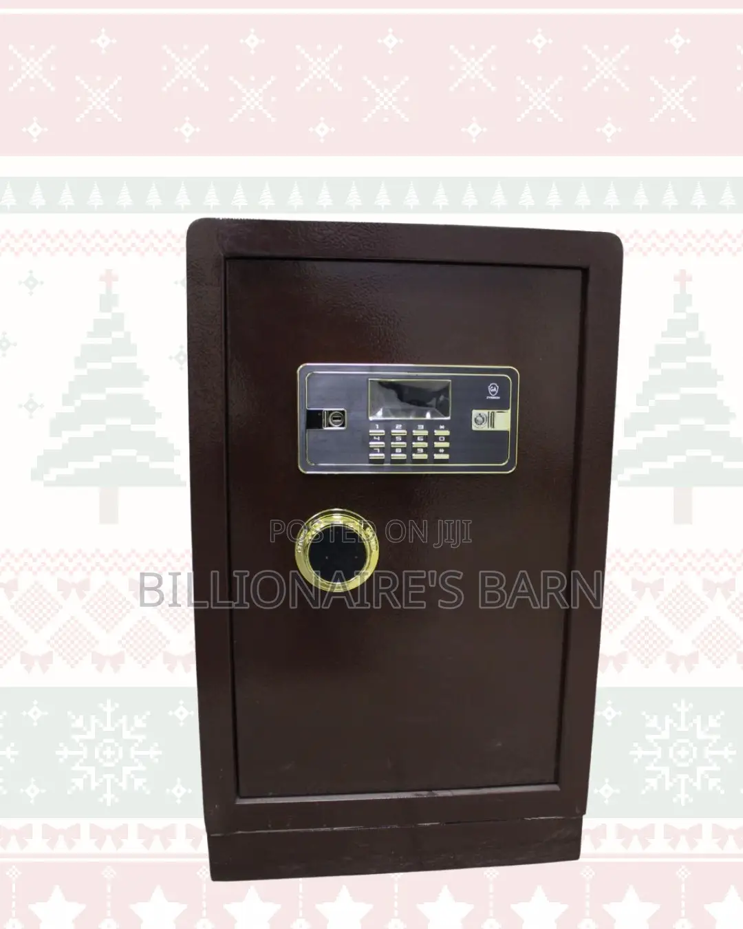 Fireproof Biometric Safe 70kg • Quick Access, Programmable Keypad