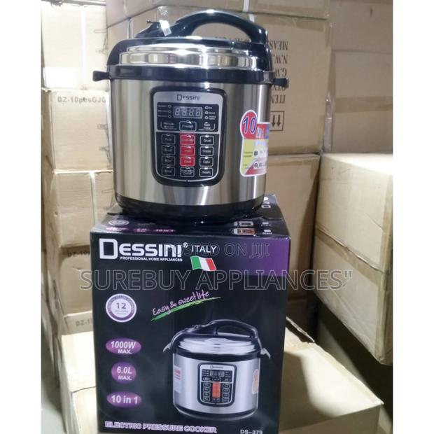 Litre Dessini Electric Cooking Pot – Fast Efficient - main view