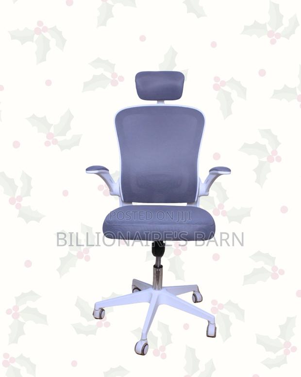 Flip-Up Arms Ergonomic Chair for Tight Spaces | Smooth Movement