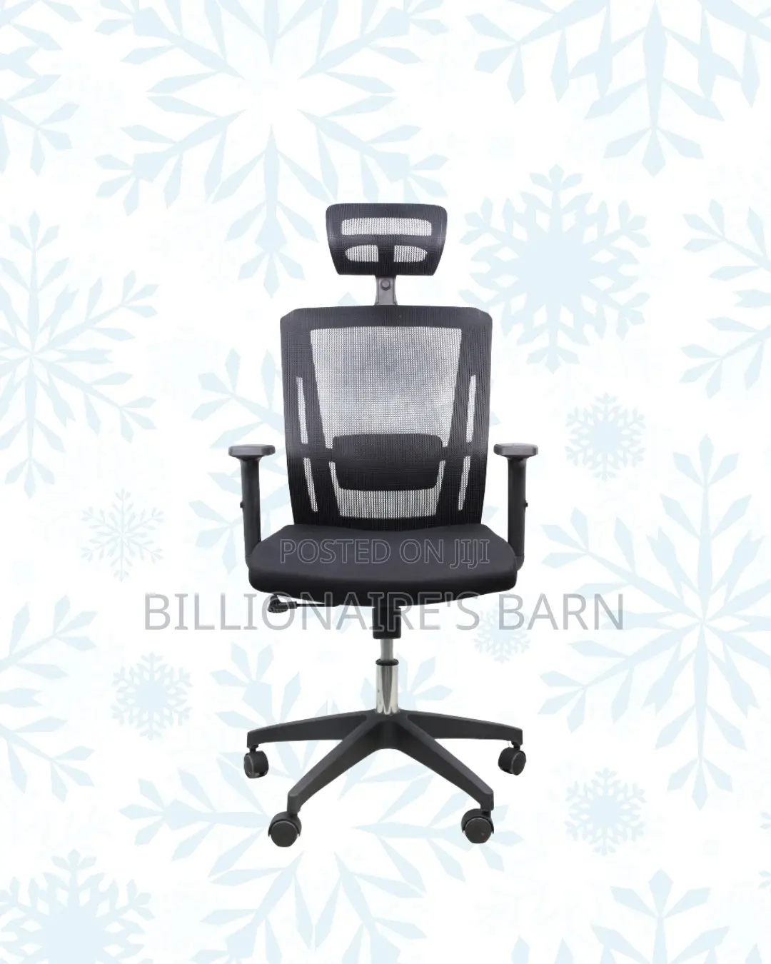 Black Ergonomic Mesh Office Chair —Workday Comfort, Cool Mesh Backrest