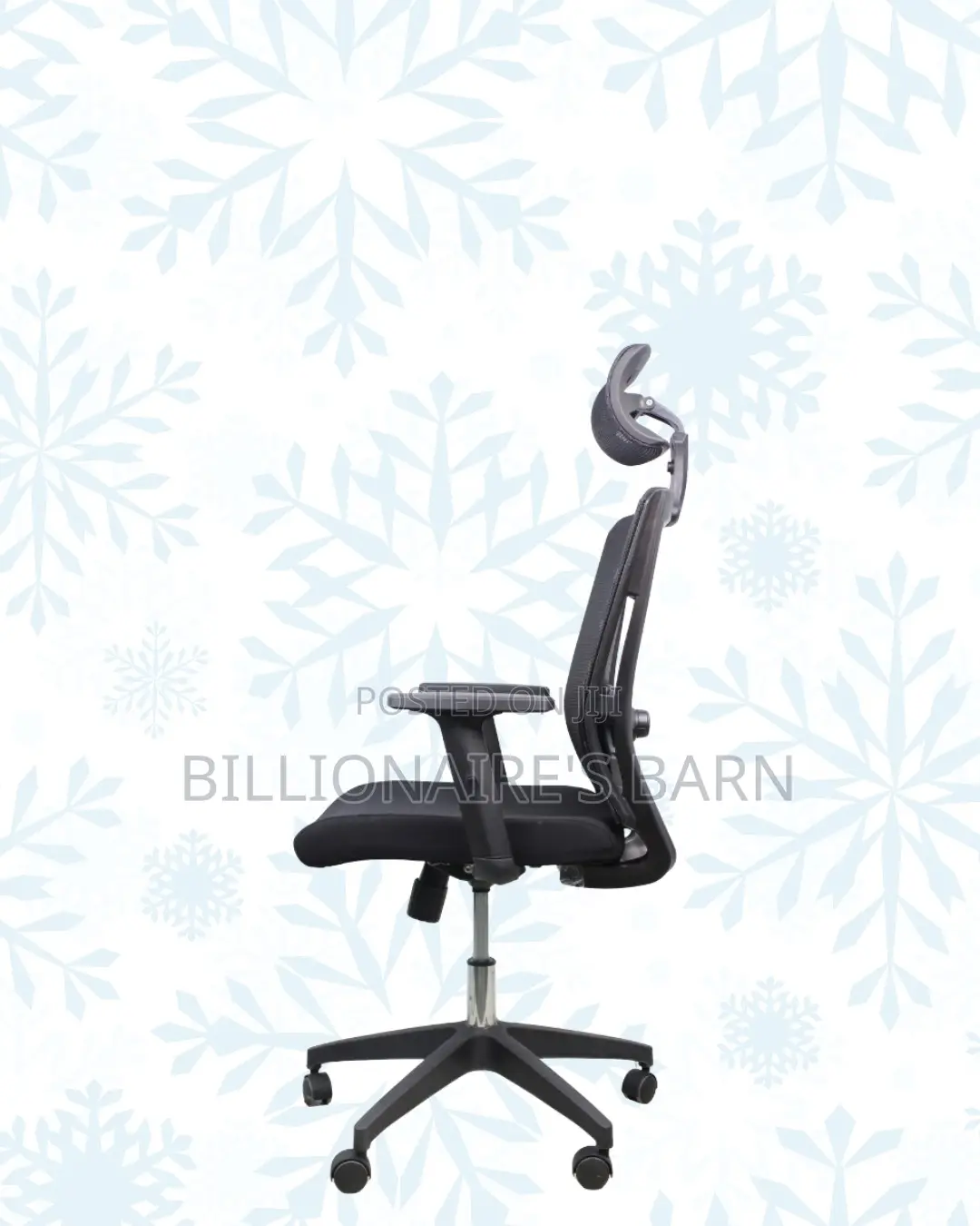 Black Ergonomic Mesh Office Chair —Workday Comfort, Cool Mesh Backrest