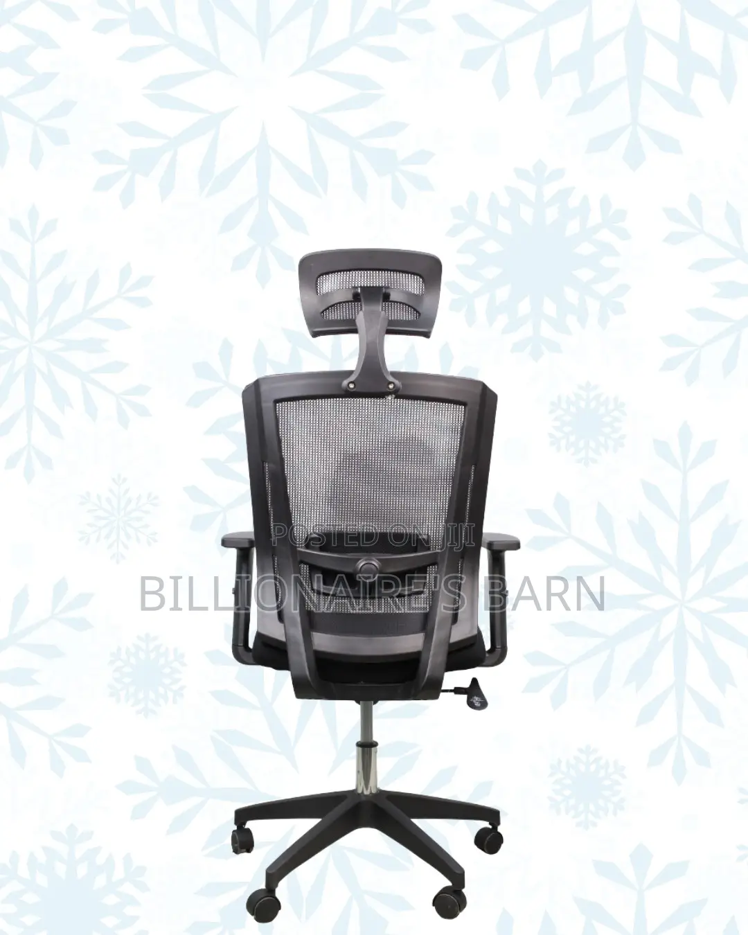 Black Ergonomic Mesh Office Chair —Workday Comfort, Cool Mesh Backrest