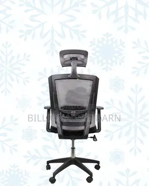Black Ergonomic Mesh Office Chair —Workday Comfort, Cool Mesh Backrest