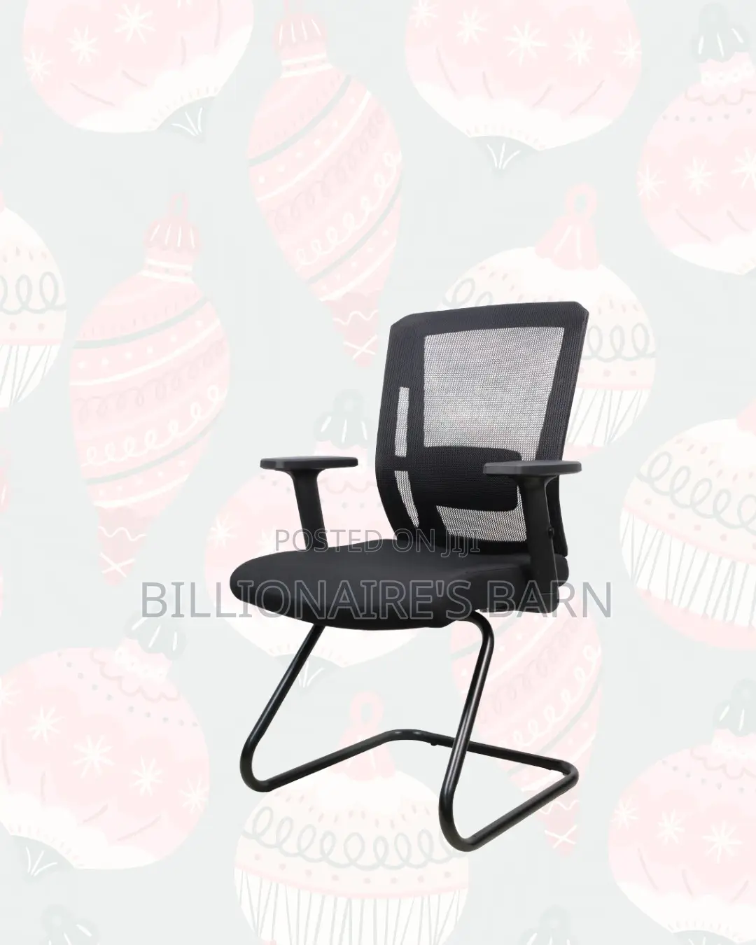Visitor Office Chair With Stable Base — Support That Lasts