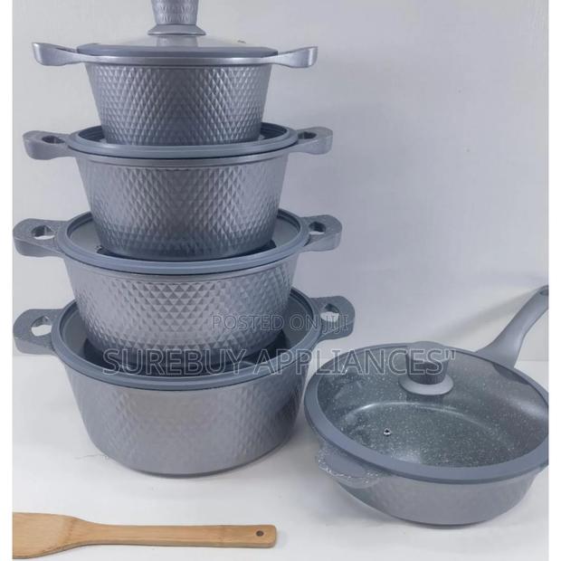 Bosch 11pc Kitchen Set – Heat-Resistant Silicone Lids, Scratch-Proof - main view