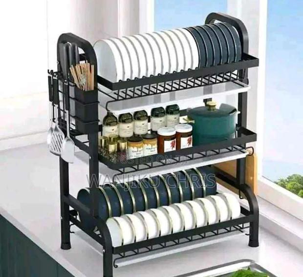 Three Layered Dish Rack/Heavy Duty Three Layered Dish Rack - main view