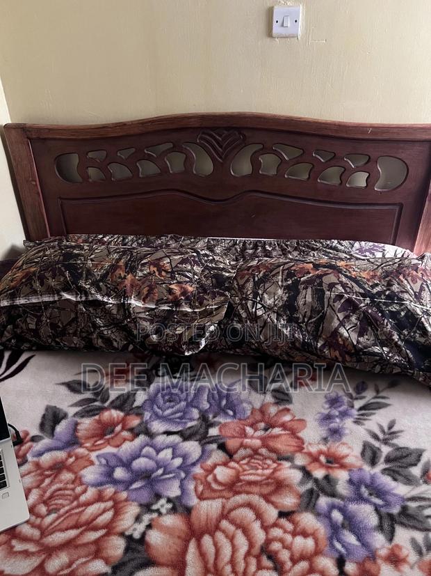 5 by 6 Bed and Mattress for Sale - thumbnail 3