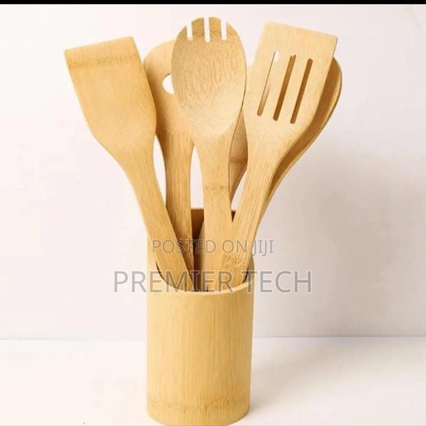 5pc Bamboo Mwiko Set - main view