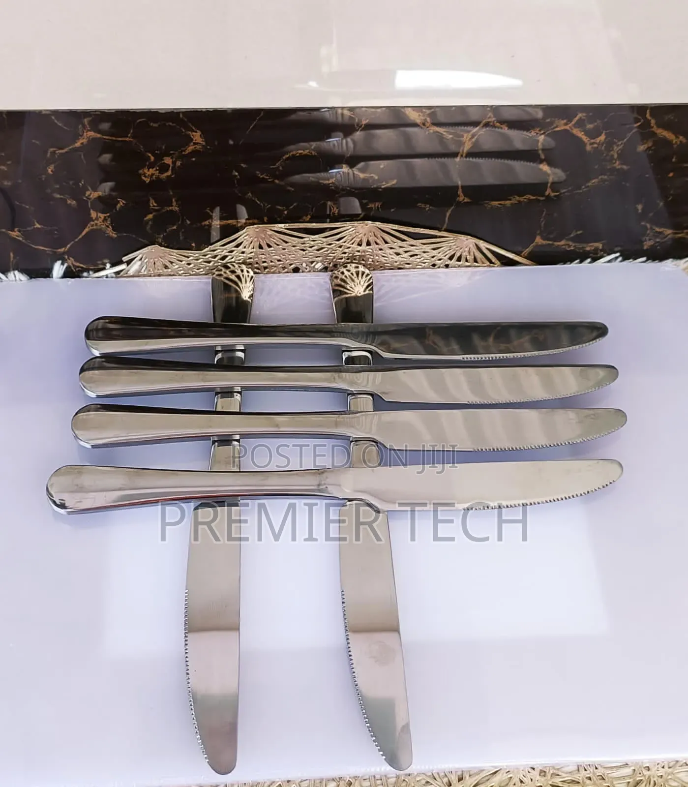 Heavy Gauge Stainless Steel Butter Knives* *Per Set of 6 Pieces*