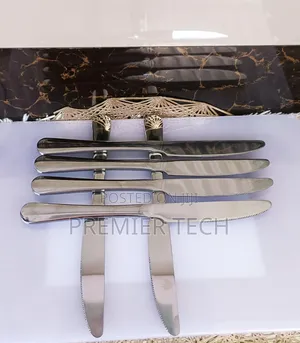 Heavy Gauge Stainless Steel Butter Knives* *Per Set of 6 Pieces*
