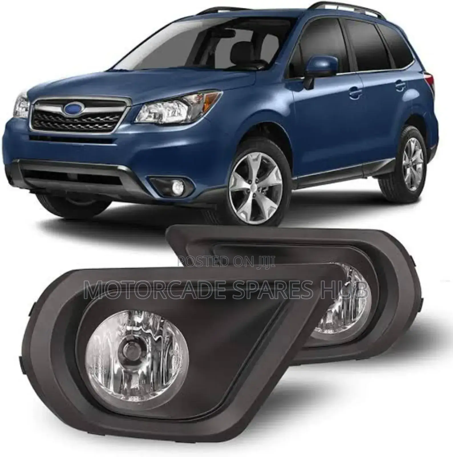 Subaru Forester 2014 Sj5 Fog Lights With Covers Set