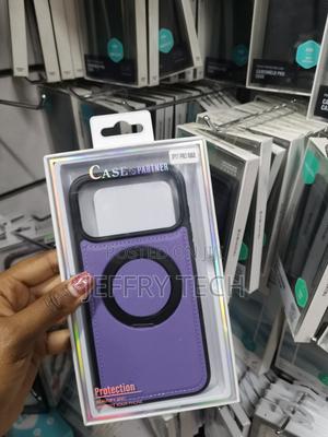 Vause iPhone 17 Pro Max Leather Case,Magsafe Invisible Stand - thumbnail 2