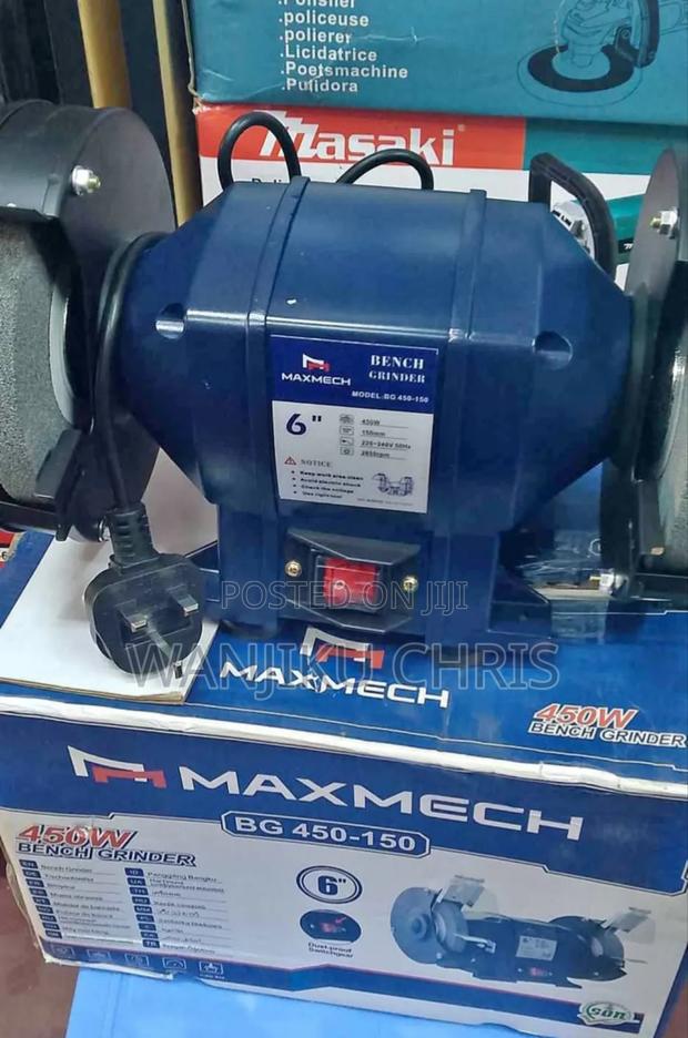 450w Maxmech Bench Grinder/6 Inch Electric Bench Grinder