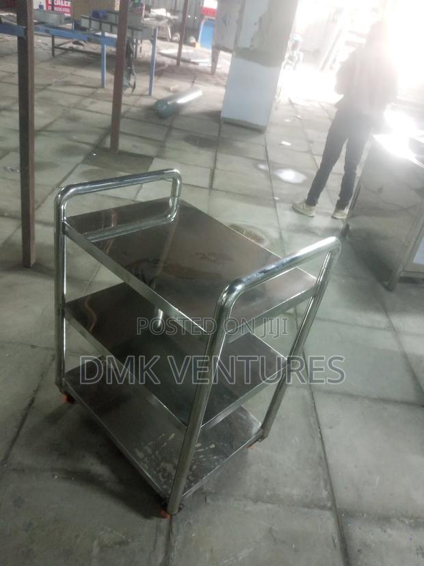 Precision Stainless Food Trolley - main view