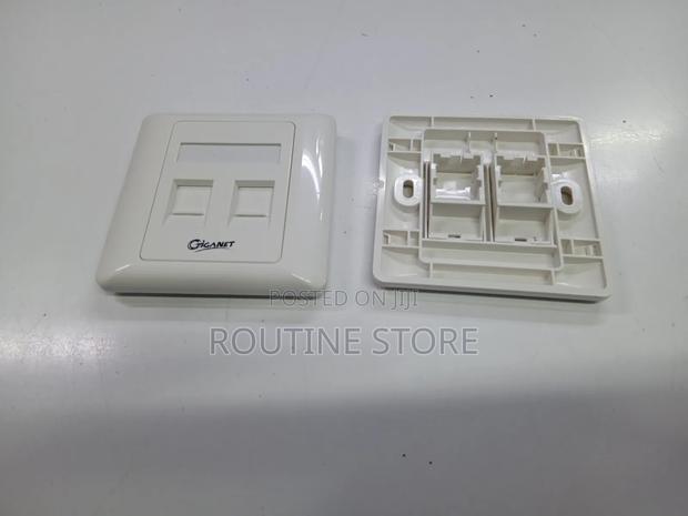 Giganet Dual Faceplate Cat 6a