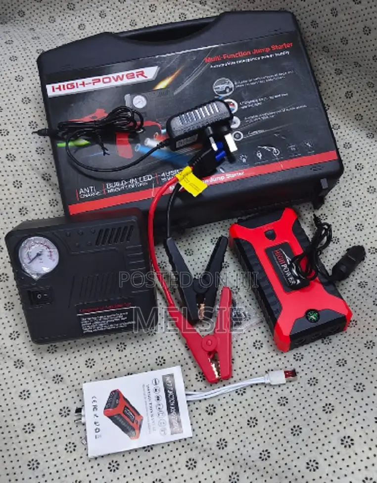 Portable Multi-Function Car Jump Starter Kit 68800mah High Power