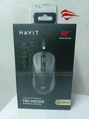 A Havit Gamenote Ms969se Tri-Mode Gaming Mouse.