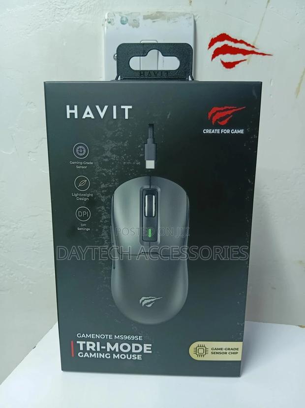 A Havit Gamenote Ms969se Tri-Mode Gaming Mouse. - thumbnail 2