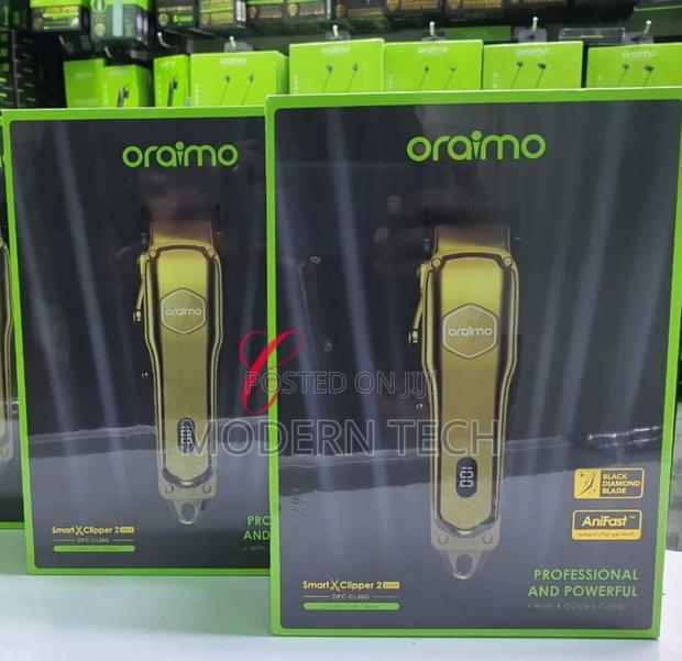 Oraimo Smart Clipper 2 Gold Professional Cordless Hair Clipper