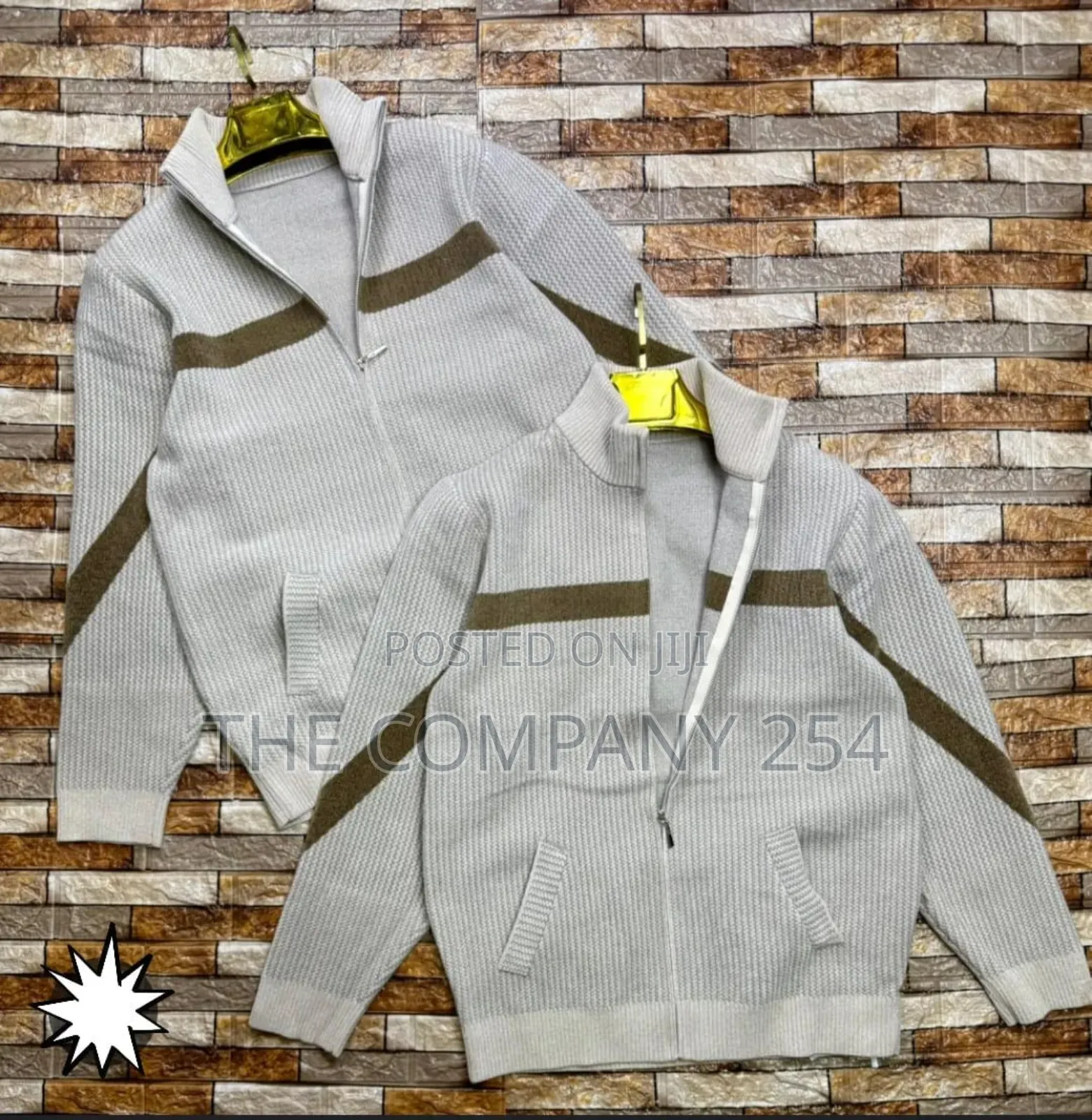 Quality Casual Design Zipper Men Official Casual Sweater