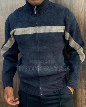 Quality Casual Design Zipper Men Official Casual Sweater