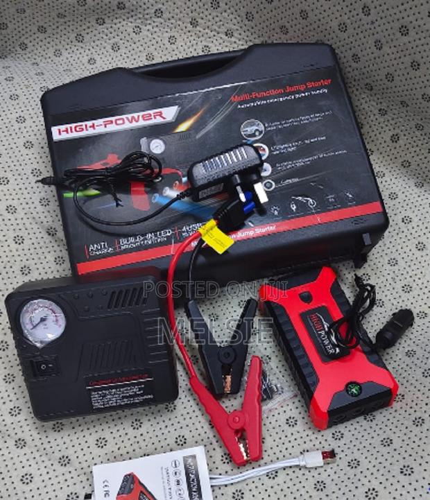 Portable Multi-Function Car Jump Starter Kit 68800mah
